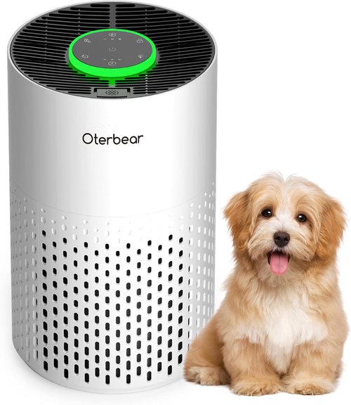 H14 HEPA Air Purifier by [Brand Name] - Ultra Quiet 24dB Aroma & Sleep Mode - Ideal for Rooms Up to 1250 Ft², White