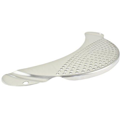 Zoie + Chloe Pan Pot Spaghetti Strainer - Premium 18/10 Stainless Steel - Fits All Pots Up To 10 Inches