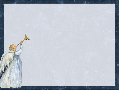 Lang - Angels Sing Classic Christmas Cards by Susan Winget | Festive Holiday Greeting Set