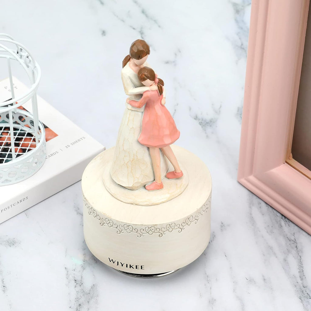 Skiennix Music Box - Charming Sculpted Figure Gift for Mom | Perfect for Mother's Day, Birthdays & Thanksgiving