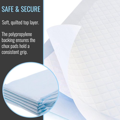 DMI Absorbent Disposable Incontinence Underpads - 30" x 36" Bed & Puppy Pads, 100 Count