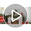 2 Pack 6ft Artificial Cedar Garland Christmas Holiday Decor