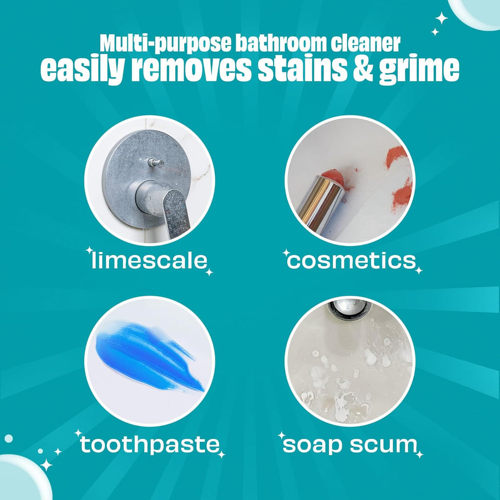 Scrubbing Bubbles All-Purpose Cleaner - Fast-Acting Foam for Limescale & Grime | 32oz Spray