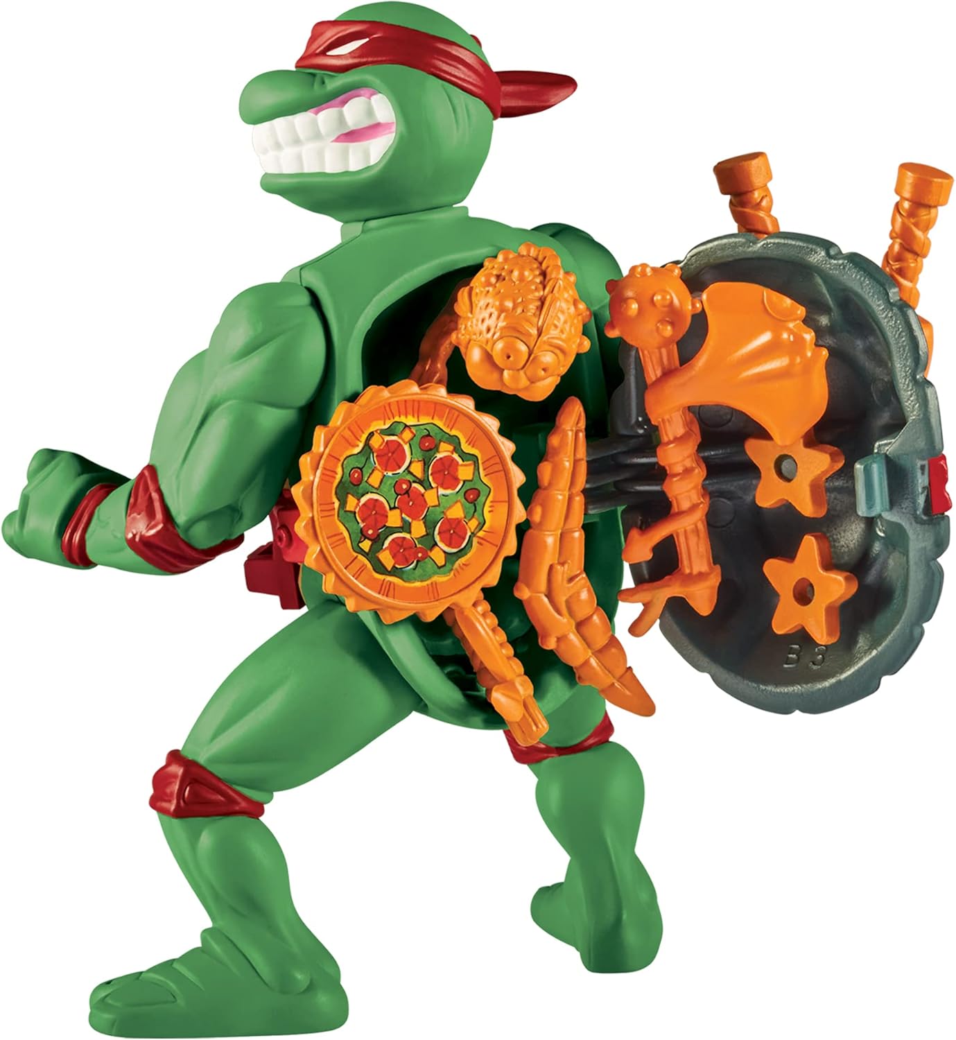 Playmates Toys Teenage Mutant Ninja Turtles Raphael Classic 4” Storage Shell Figure