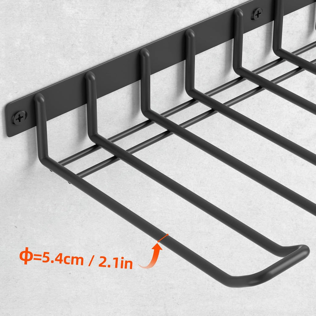 Reliahom Power Tool Organizer - Heavy Duty Cordless Drill Holder Wall Mount for Garage | Quick Installation