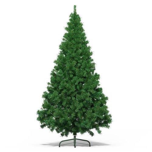 6 Ft Artificial Christmas Tree for Home, Office and Party Decoration, Holiday Xmas Tree with 1000 Branch Tips, Metal Hinges & Foldable Base