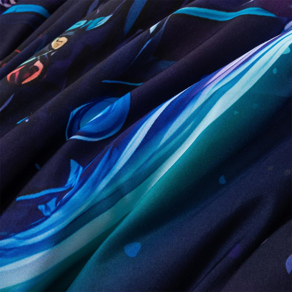 NTBED Game Console Comforter Set for Boys Girls Kids Space Galaxy Gaming 5 Pieces Bed in a Bag Lightweight Microfiber Gamer Bedding Comforter with Sheet,Twin 5pcs