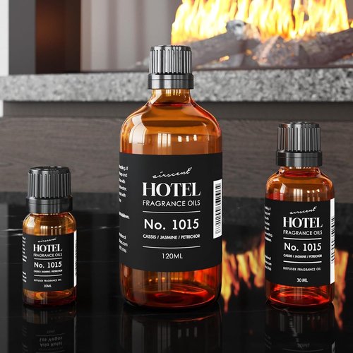 AirScent Diffuser Oil No. 1015 - Cassis Jasmine Petrichor - Premium Fragrance for Ultrasonic Diffusers - 30 mL Glass Dropper Bottle