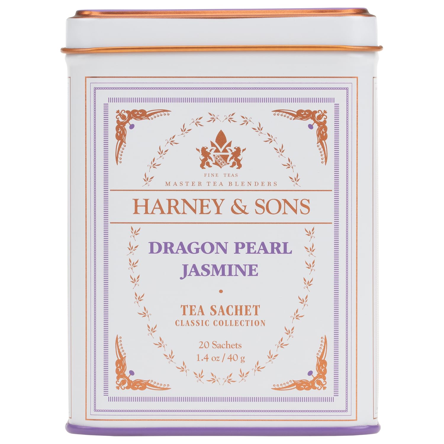 Harney & Sons Dragon Pearl Jasmine Tea, 20 Count(Pack of 1)