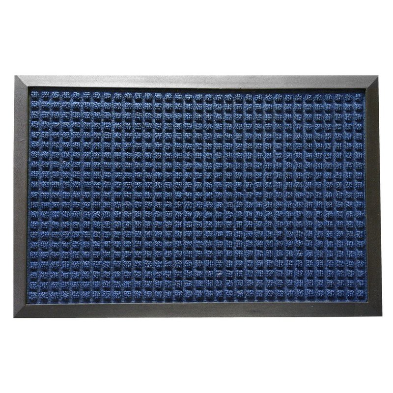 Rubber-Cal 03-201-ZWBR"Nottingham" Carpet Entrance Front Doormat, 3' x 5', Brown