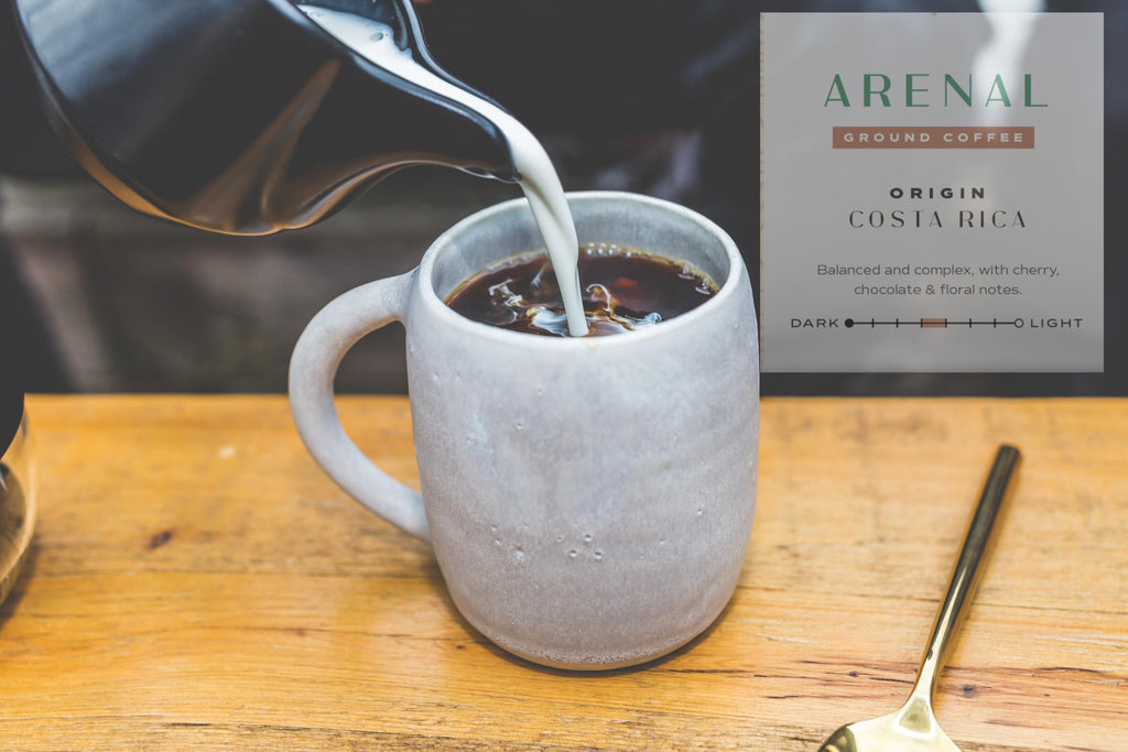 Buen Dia Coffee Co. Costa Rican Ground Coffee, 10 Ounce - Certified Organic, Fairtrade Coffee