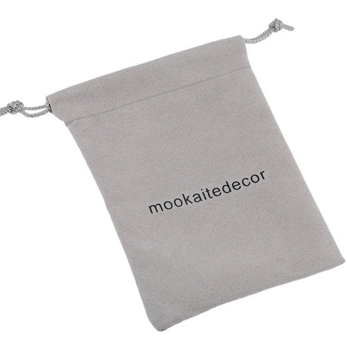 mookaitedecor Amethyst Crystal Pocket Guardian Angel Figurine Carved Gemstone Healing Statue 3 inch