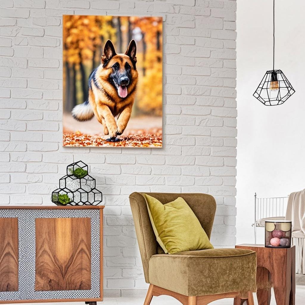 Personalized Canvas Print by [Brand Name] - Custom Photo Wall Art for Bedroom & Living Room (20" W x 24" H)