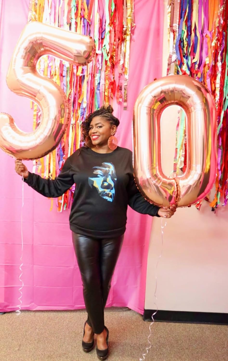 Number 0 Balloons - 40 Inch Rose Gold Number Balloons for Birthday, Wedding & Baby Shower Decor