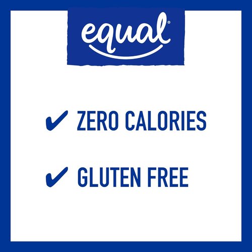 EQUAL Zero Calorie Sweetener Packets - Sugar Substitute for Healthy Living | 500 Count