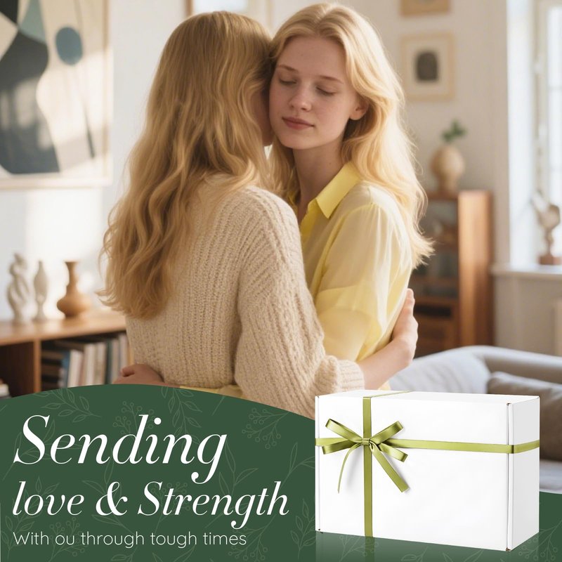 Ceiner Sympathy Gifts for Loss of Loved One, Memorial Condolences Gift Basket with Suncatcher for Loss of Mother Father Husband Friend Child Baby, Bereavement Grief Care Package for Women Healing