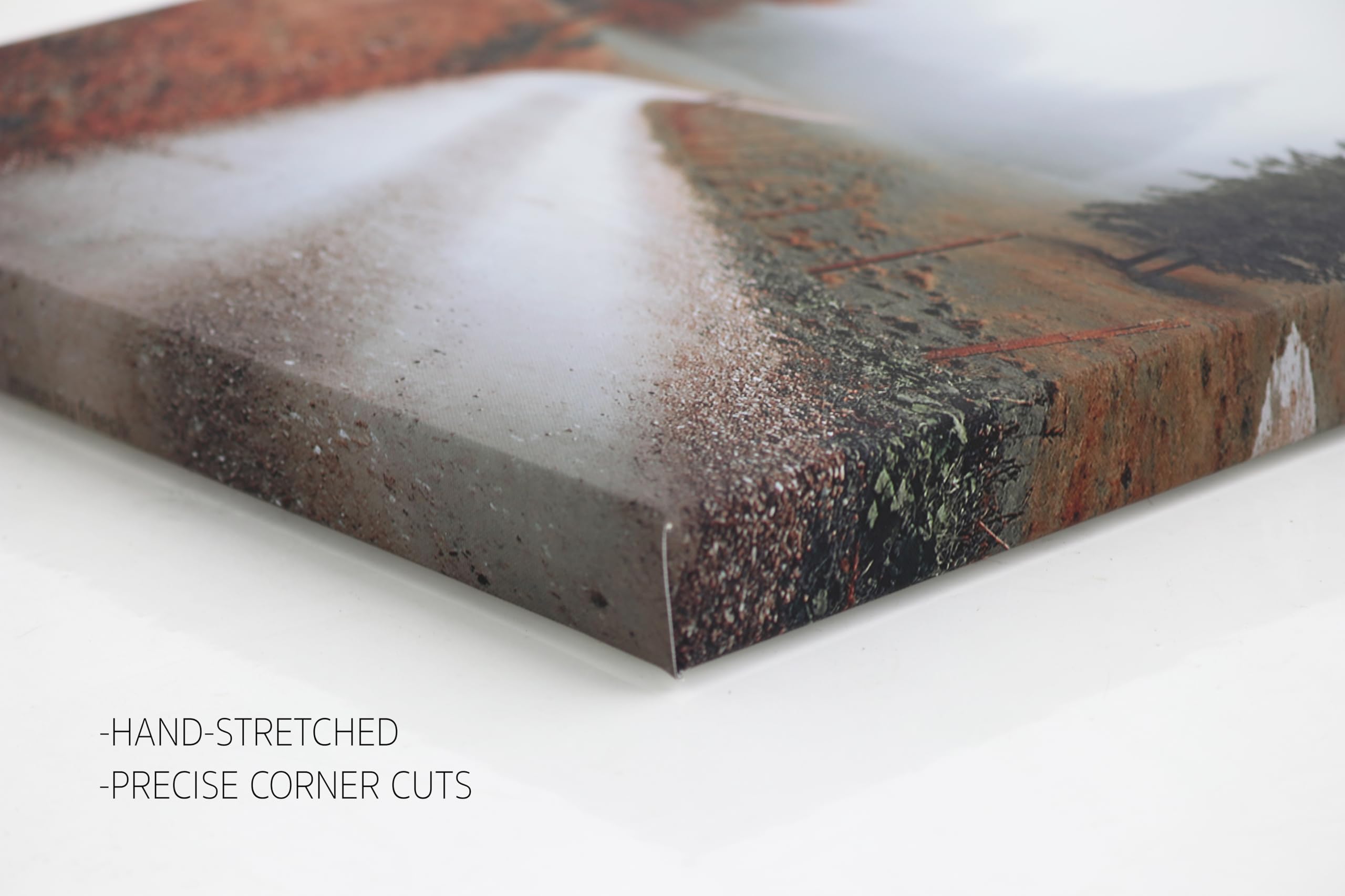 Inspirational Fall Decor Canvas for living room, office, or kitchen difficult roads often lead to beautiful destinations