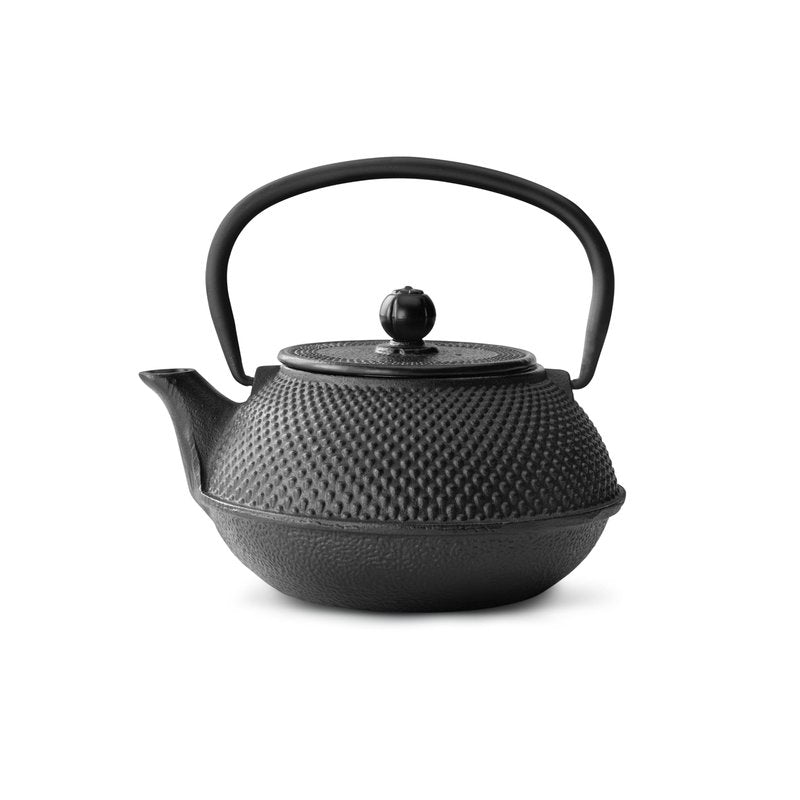 bredemeijer Jang Teapot, 0.8-Liter, Black Cast Iron