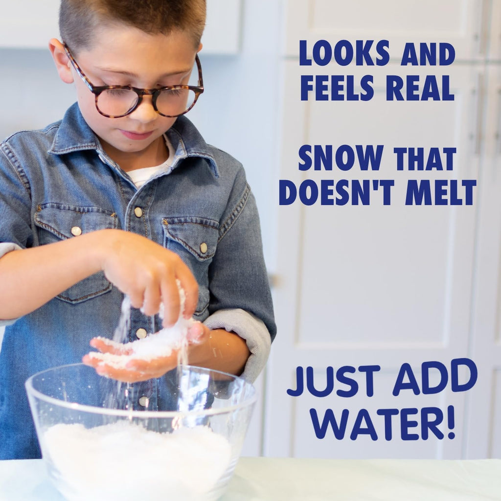 Skiennix Instant Snow | Create Realistic Cloud Slime - Small Size, Perfect for Fun Activities