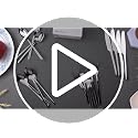 20-Piece 18/10 Stainless Steel Flatware Set for 4 - Mirror Polished