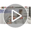 PyreneanHaven Snowman Christmas Kitchen Mats - 2-Sheet Set (17x47 and 17x30) Non-Slip Welcome Rugs