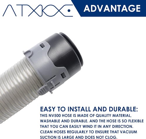 ATXKXE Vacuum Hose Handle Replacement - Compatible with Shark Rotator NV500 Series - Red, 1 Pack