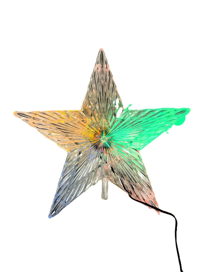 Kurt Adler LED Color-Changing Light Star Treetop, 8.5-Inch by Kurt Adler