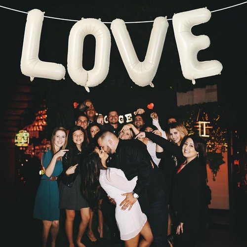 Love Balloons - 40 Inch Cream Number 1 Balloon for Wedding Anniversary Decorations