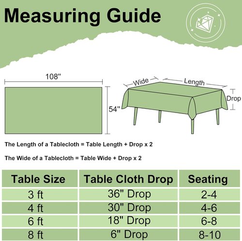 Misaya Disposable Tablecloths - 4 Packs of Waterproof Red & White Checkered 54 x 108 Inch Rectangles for Parties & Picnics