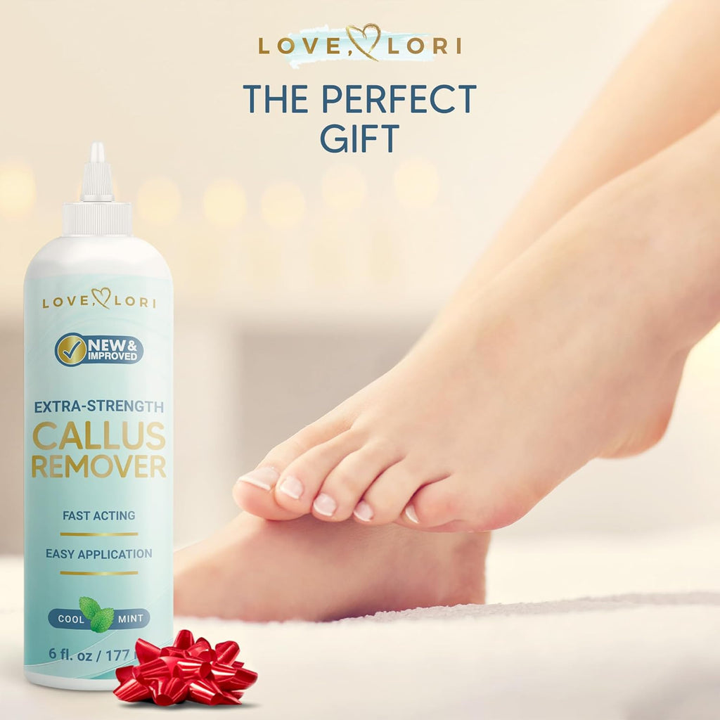 Skiennix Callus Remover Gel - Extra Strength Foot Care Scrubber for Smooth Feet | 6oz