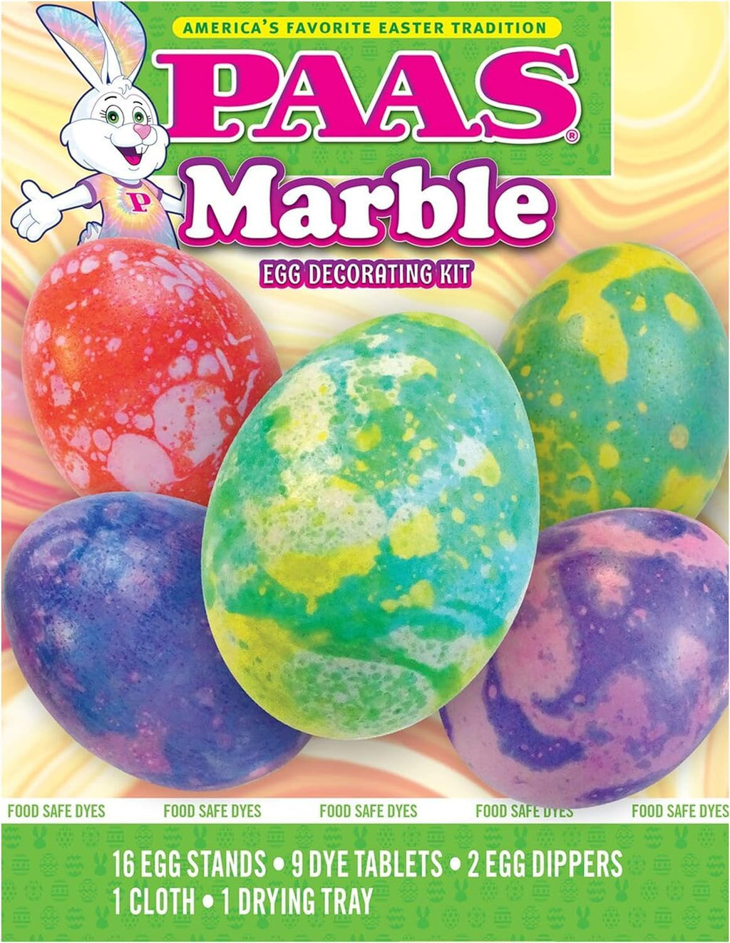 PAAS Marble Easter Egg Decorating Kit - Create Beautiful Eggs | Perfect for Family Fun