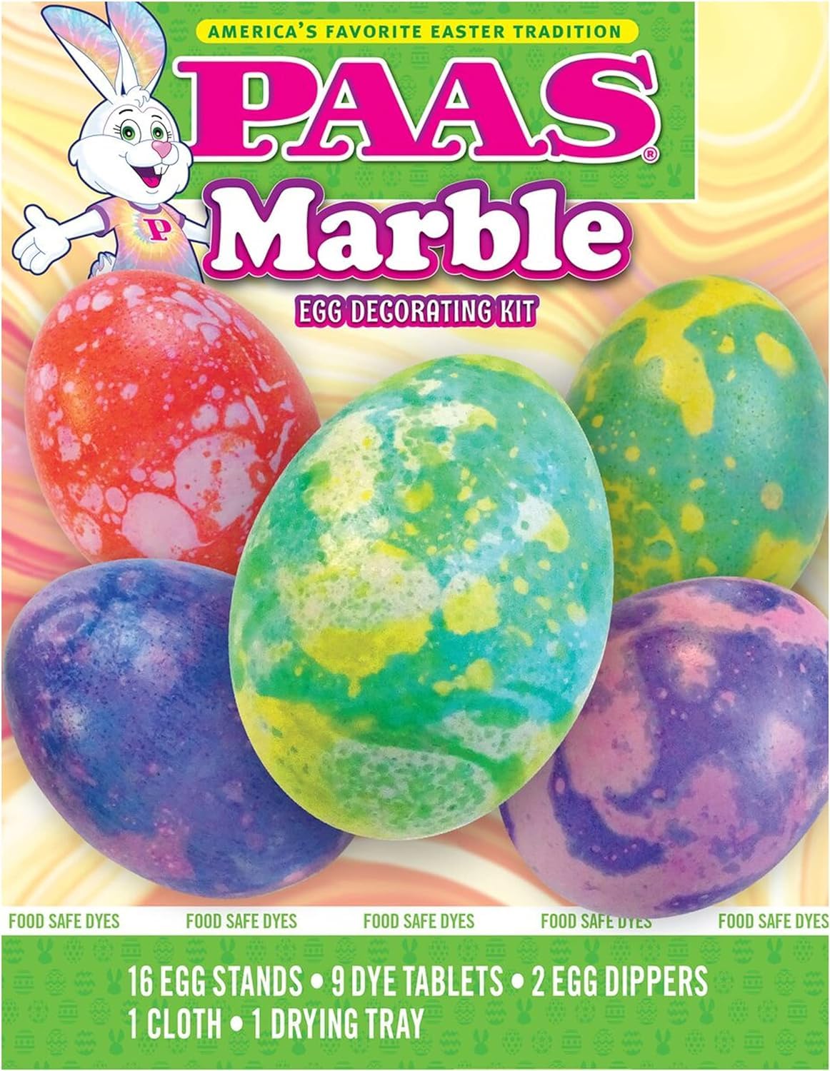 PAAS Marble Easter Egg Decorating Kit - Create Beautiful Eggs | Perfect for Family Fun