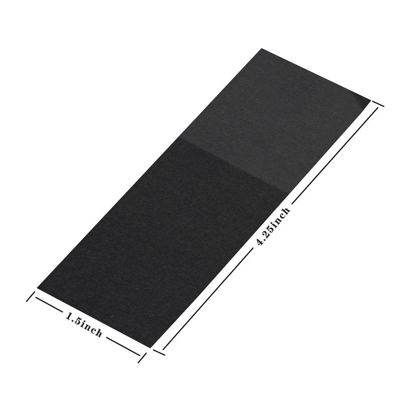 Germiwipe 2500Pcs Black Napkin Bands,Easy to Separate, Time-Saving,Paper Napkin Rings Self-Adhesive,Silverware Wraps Bands,Perfect for Birthday Parties, Weddings, Family Reunion & Events