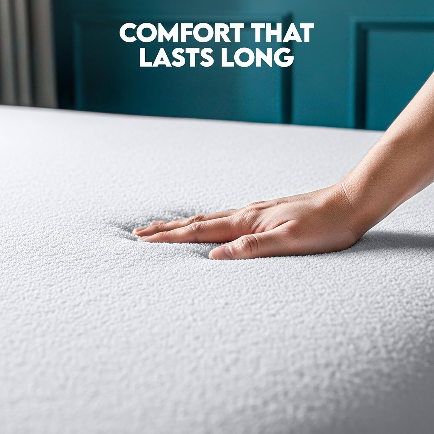 Utopia Bedding Waterproof Mattress Protector - Soft & Breathable Twin Size Terry Cover | Dual-Sided Design