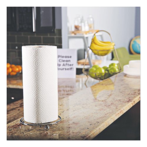 Windsoft Paper Towels, Bulk Pack of 30 Rolls, 85 Sheets Per Roll, Individually Wrapped, 2-Ply White Kitchen Towels, Embossed and For Enhanced Absorbency