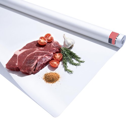 Paclord 48" x 100' Made in USA White Butcher Paper Roll - Food-Grade, Breathable Butcher Paper - Perfect for BBQ, Smoking Meat, Wrapping Brisket & Protecting the Bark