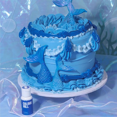 Colour Mill Oil-Based Food Coloring - Cobalt Blue | 20 Milliliters (0.68 Fl Oz) for Vibrant Baking