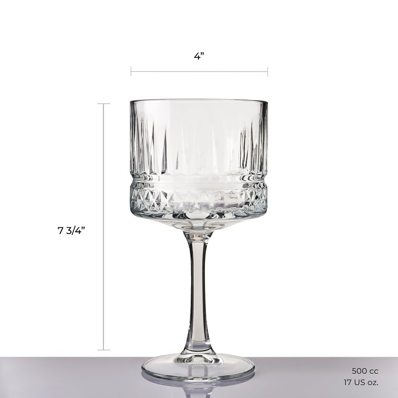 PASABAHCE Elysia Cocktail, Glass, Transparent, 50 Cl