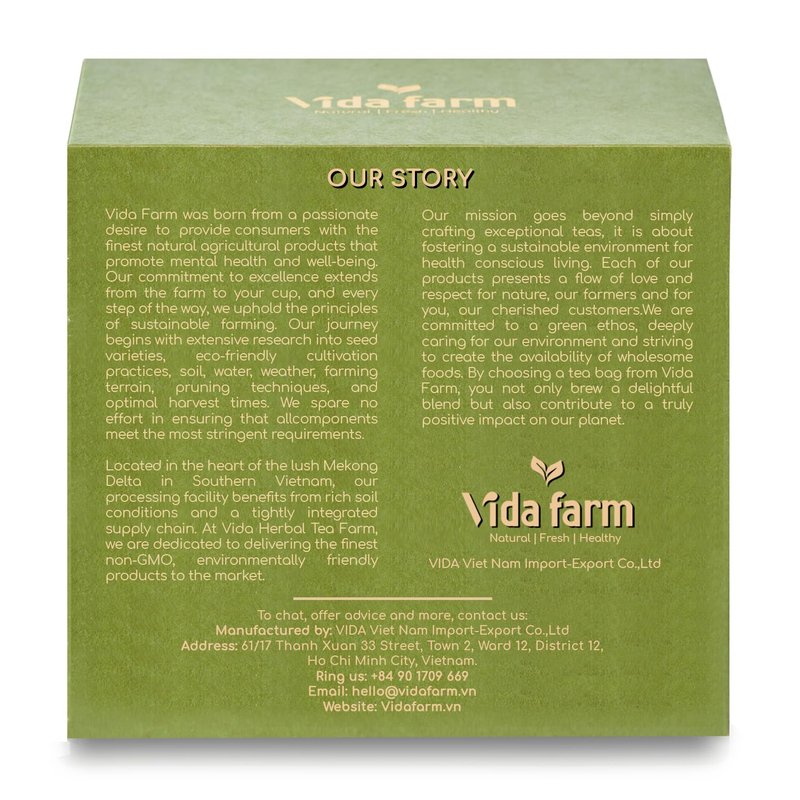 VIDA FARM 75 Soursop Tea Bags, 100% Natural Soursop Leaves Tea Bags, Pleasant Taste, Natural Flavor, Caffeine Free, Dried Graviola Leaves Tea, Guanabana Herbal Tea