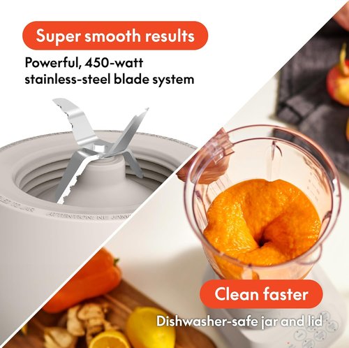 Bella 10 Speed Countertop Blender - Juicer & Smoothie Maker with 48oz Capacity, Dishwasher Safe, Stainless Steel Blade