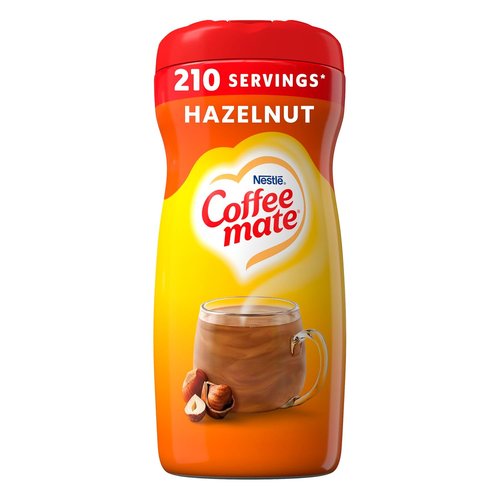 Coffee-Mate Hazelnut Powdered Coffee Creamer - Rich Flavor, 15-Ounce Packages | Pack of 6