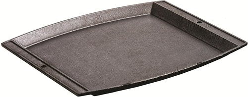 Lodge Cast Iron Griddle - Seasoned Rectangular Chef’s Platter, 15 x 12.25 Inches
