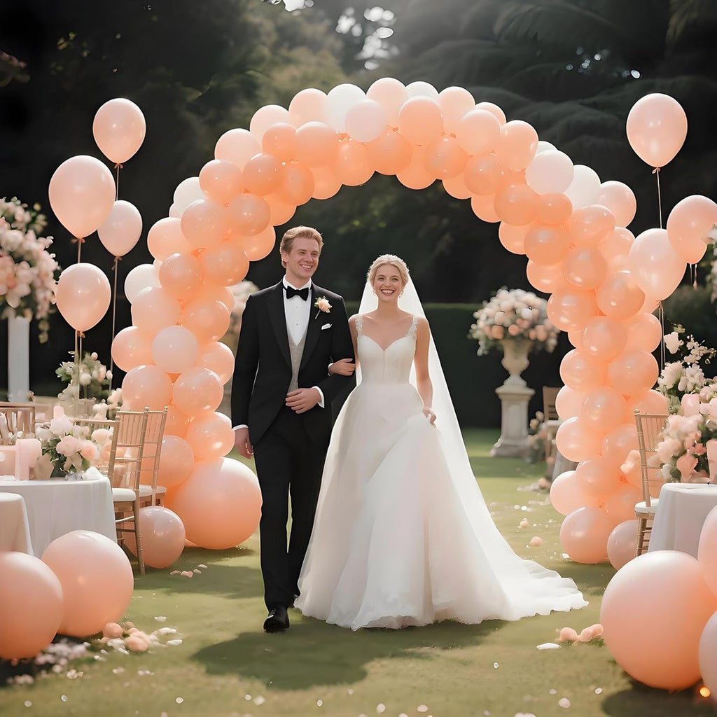 Pastel Orange Balloons by 110pcs - 12 Inch Latex Balloons for Birthday Parties & Baby Showers