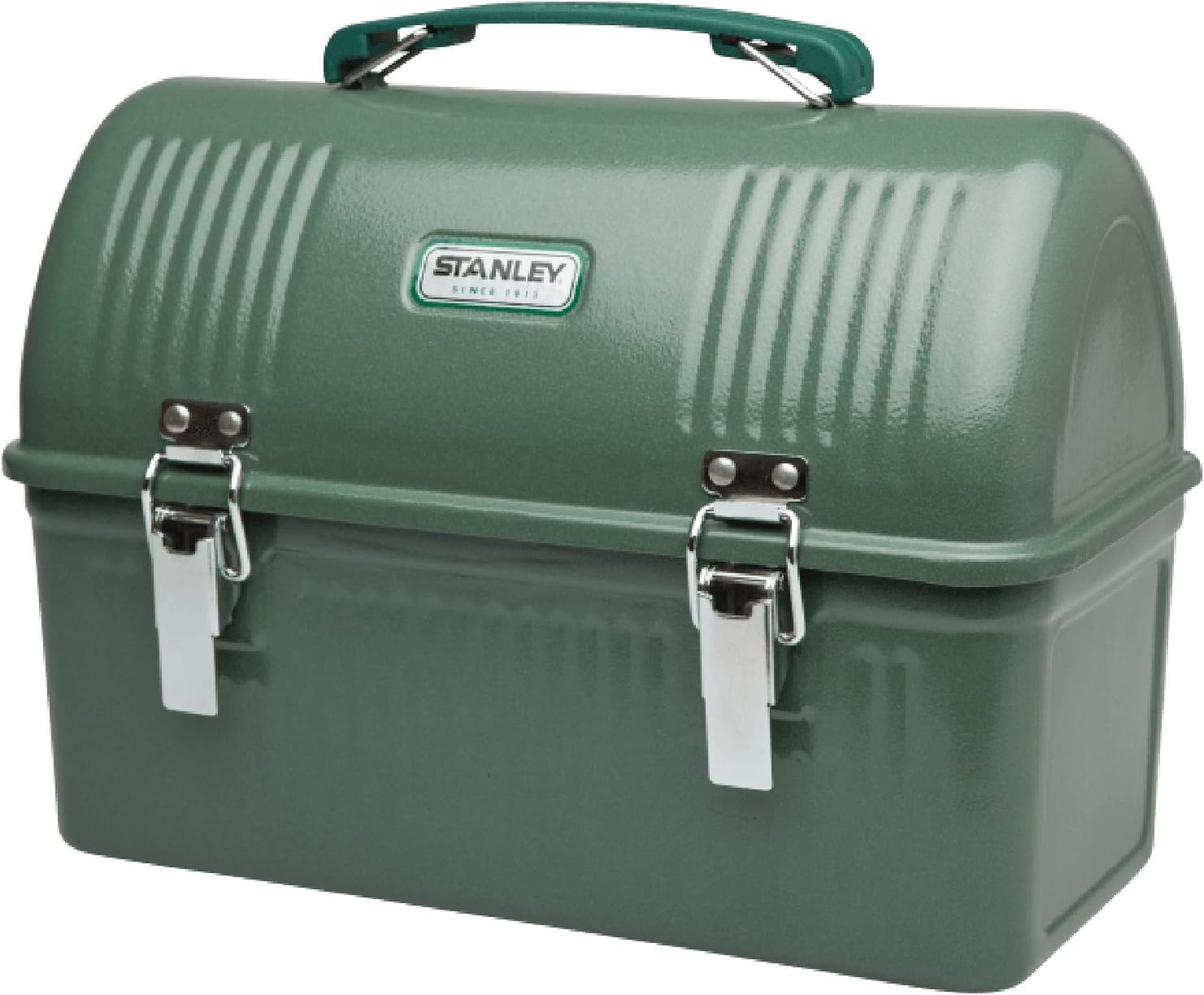 Stanley Classic Lunch Box 10 Qt - Vintage Metal Meal Container with Handle & Latch | Durable Food Storage
