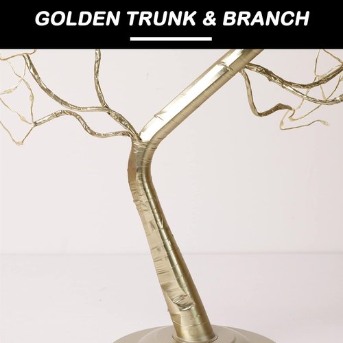 Fairy Light Tree | 108 LED Twinkle Lamp with Timer & 8 Lighting Modes | Warm White, Adjustable Branches