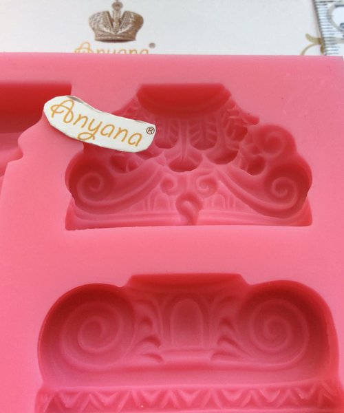 Anyana 3D Roman Column Greek marble Pillar mould cake Fondant gum paste mold for Sugar paste gumpaste cupcake decorating topper decoration sugarcraft sugar biscuit decor