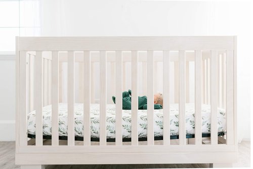 Copper Pearl Premium Knit Baby Crib Sheets for Boys and Girls Breathable and Soft, Fitted Crib Sheets for Standard Baby Mattresses, Fern