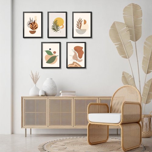 LaVie Home 8x11 Picture Frame - Classic Black Wall Display Frame with HD Plexiglas | Vertical & Horizontal Use