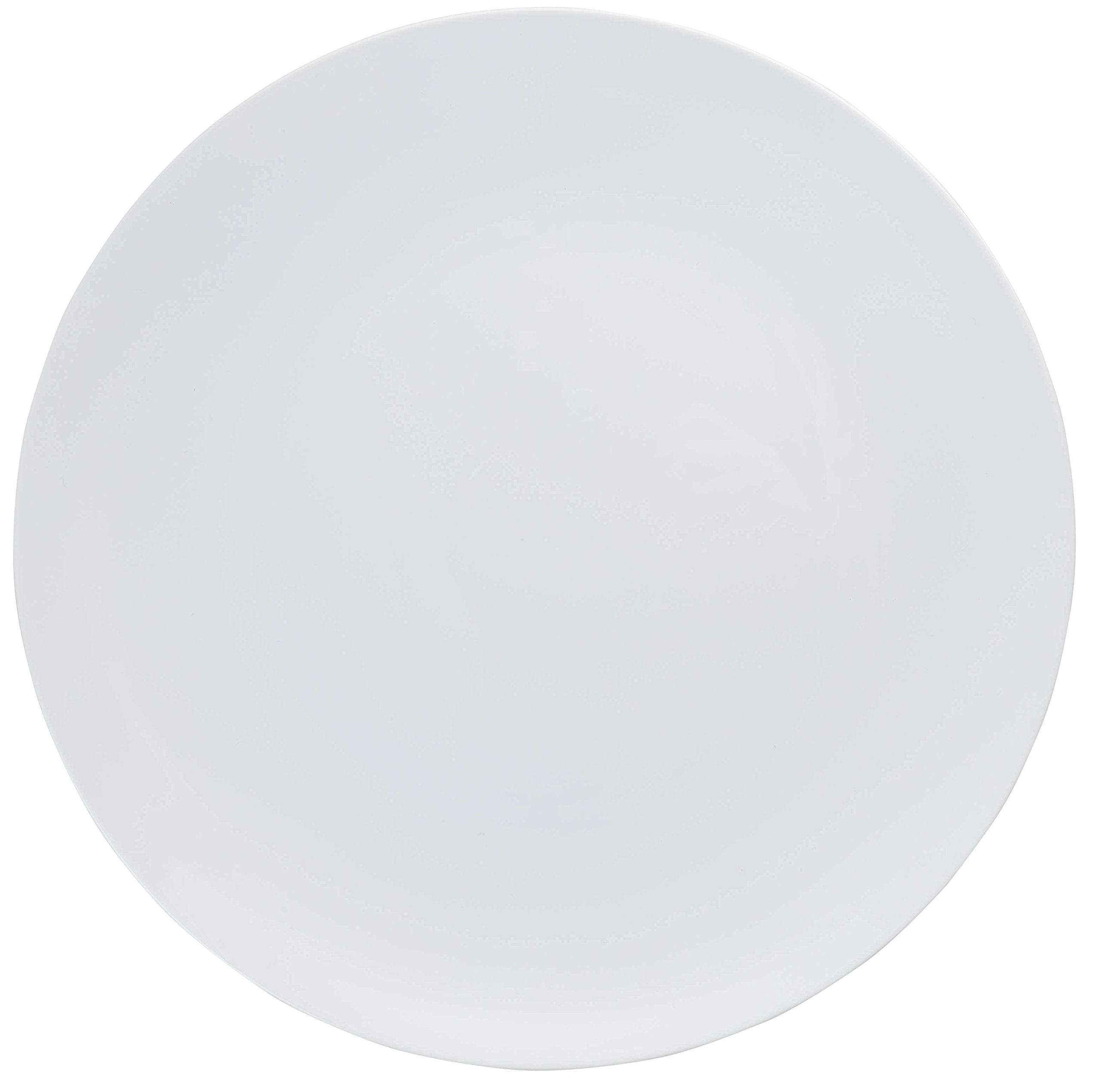 Trendables 60-Pack Combo Premium Disposable Plastic Dinnerware - Versa Design Includes: 20 x 10.25" Dinner Plates, 20 x 8" Salad Plates, 20 x 24 oz. Salad/Soup Bowls