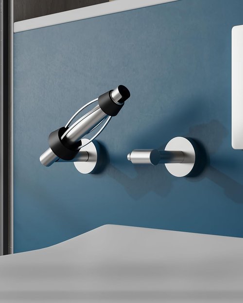 Brushed Nickel Toilet Paper Holder by [Brand Name] - Wall Mount, Easy Tear Design, SUS 304 Stainless Steel